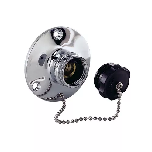 0499DP0CHR Perko Water Inlet Fitting With Plug