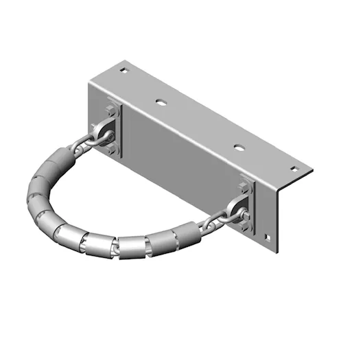 10" Light Chain Pile Guide