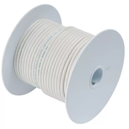 108910 Ancor White 10 AWG Tinned Copper Wire 100'