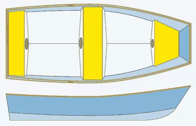 14' Nuthatch Pram Plans - Fishing Version PDF