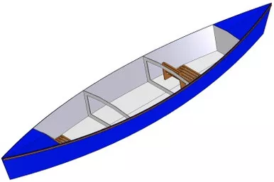 16′ Pirogue Canoe Plans PDF
