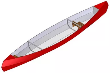 17′ Touring Canoe Plans PDF