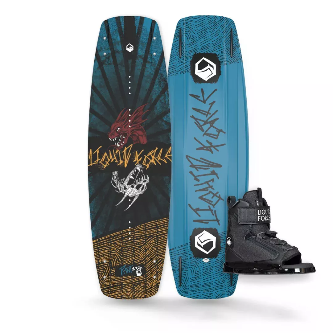 2024 Liquid Force Rant / Rant Kids Wakeboard Package