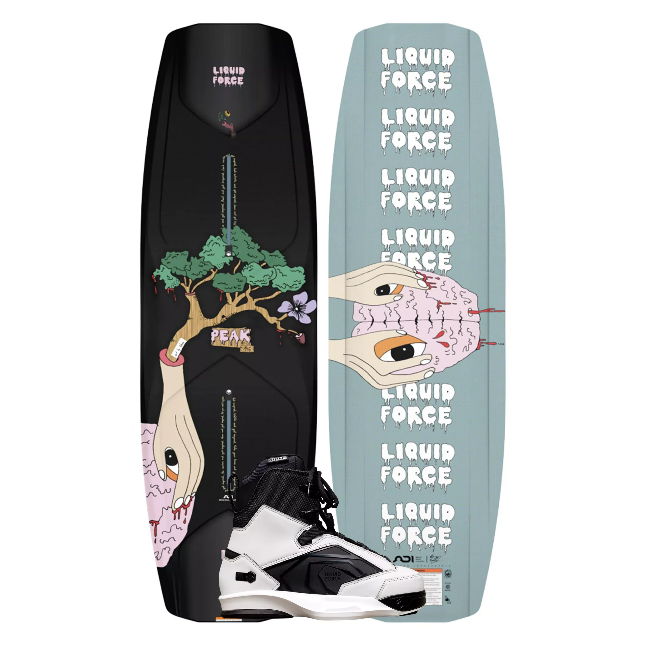2026 Liquid Force Peak / Terra 6X Wakeboard Package