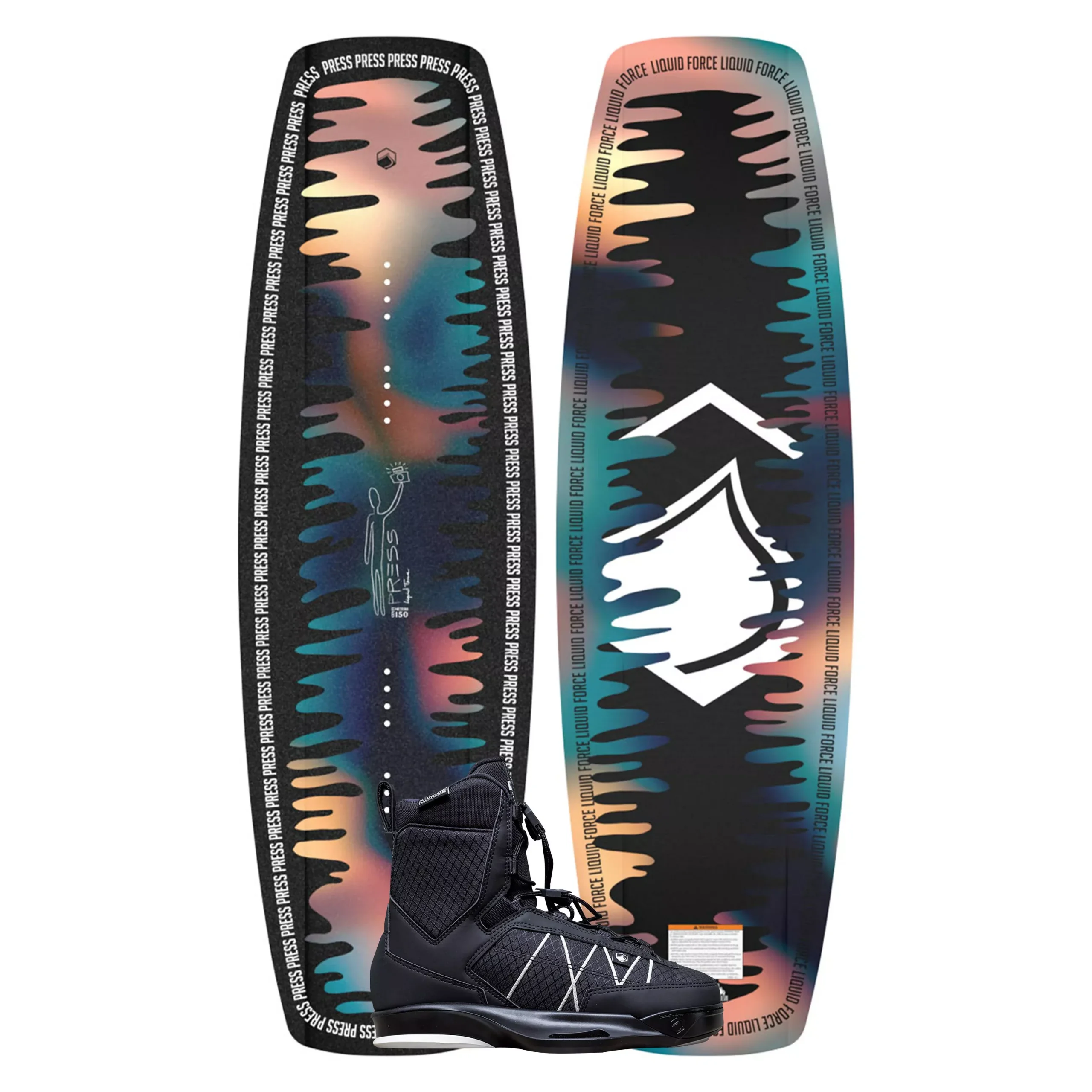 2026 Liquid Force Press / Tao 6X Wakeboard Package