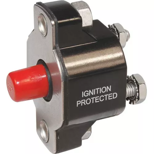 2143 Blue Sea 2143 Medium Duty Push Button Reset-Only 60A