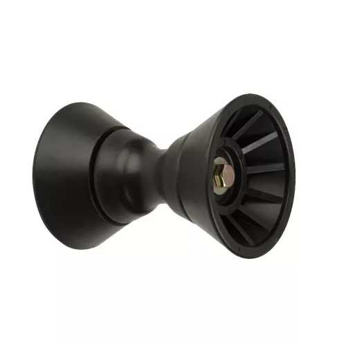 29333 C.E. Smith 4" Bow Bell Roller Assembly Black TPR
