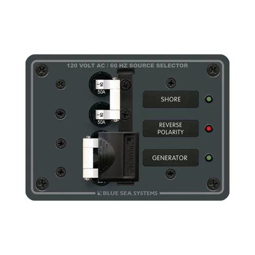 8061 Blue Sea 8061 AC Toggle Source Selector 120v AC 50A