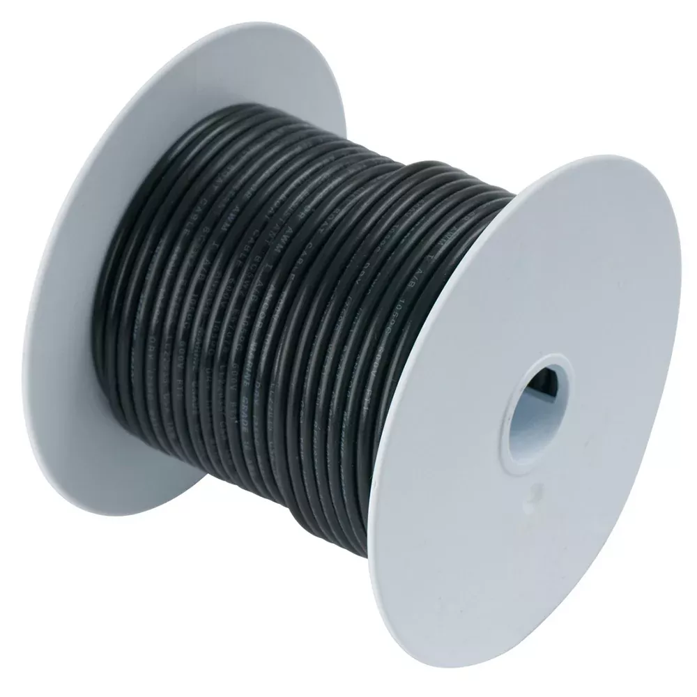 Ancor Black 20 AWG Battery Cable 100 117010