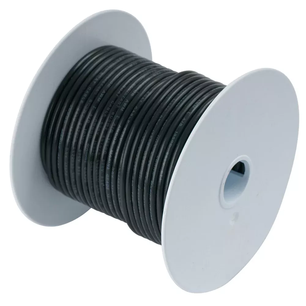 Ancor Black 20 AWG Tinned Copper Battery Cable 25 117002
