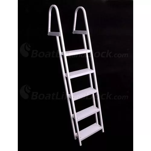 Angled Aluminum Dock Ladder - 5 Step