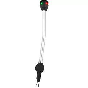 Attwood LightArmor Bi-Color Navigation Pole Light - Angled - 14'