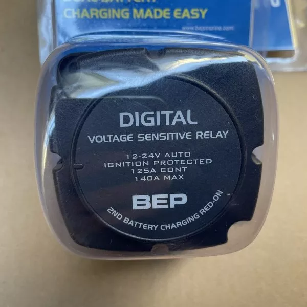 BEP DIGITAL VOLTAGE SENSITIVE RELAY DUAL BATTERY CHARGING MADE EASY NEW