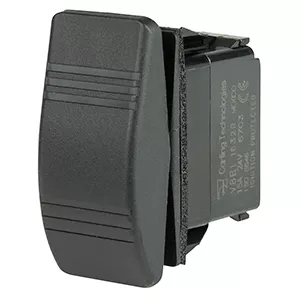BEP SPDT Contura Switch - 2-LEDs - (ON)/OFF/(ON)
