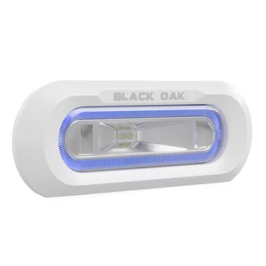 Black Oak Low Pro Marine Spreader Light - Blue LED - MLPS-FB