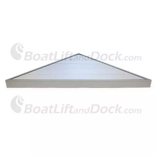 BLD Standard 4' x 4' Anodized AluminumTriangle Dock Section
