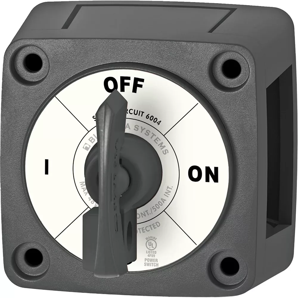 Blue Sea 6004200 Single Circuit ON-OFF with Locking Key - Black