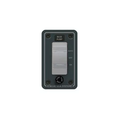 Blue Sea Contura Single Bilge Pump Control Panel - 8263