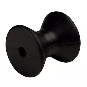 C.E. Smith Bow Roller - Black - 3' Diameter - 3-1/8'W - 1/2' ID