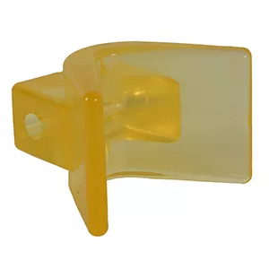 C.E. Smith Y-Stop 3' x 3' - 1/2' ID Yellow PVC