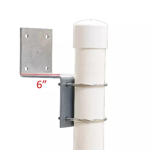 CANDOCK Z-BRACKET 6" GALVANIZED STEEL - C07-000011