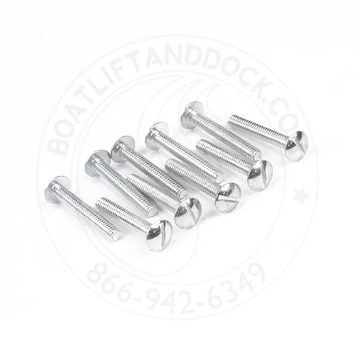 CraftLander -CARR 5/16"-18 x 2-1/2" Truss Head Bolt- Zinc- MH-B31250THB (10 Pack)