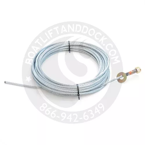 CraftLander Galvanized Steel Winch Cable - H-CABLE50V60-13
