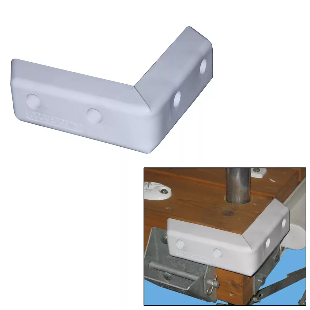 Dock Edge Protect Corner HD 16" PVC Dock Bumper - 1059-F
