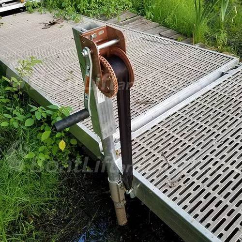 Dock Post Winch Leveler