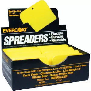 Evercoat 3 x 4 Spreaders - Bulk 72/Bx 100524