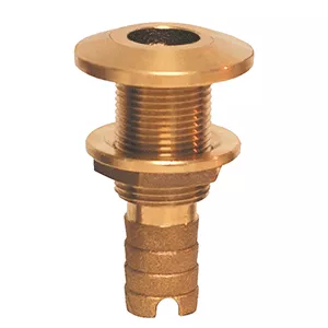 GROCO Bronze Hose Barb Thru-Hull Fitting - 5/8'