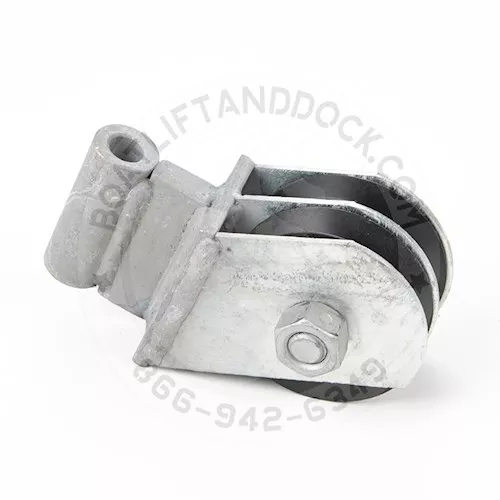 Hewitt 3" Double Pulley Complete - L1P3D