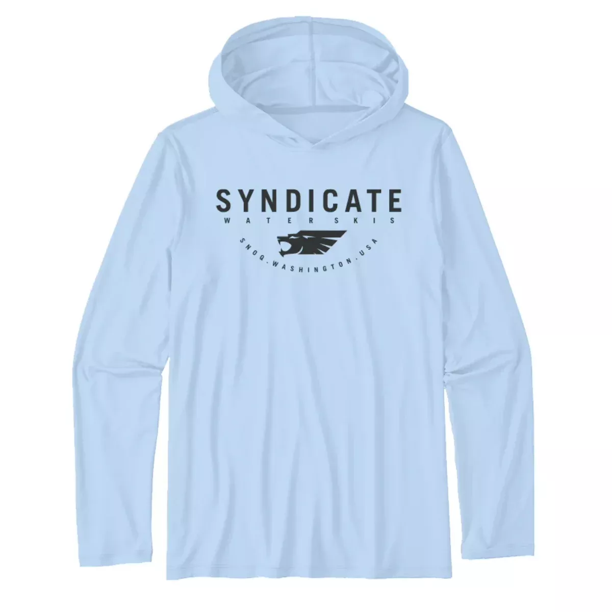 HO Syndicate Sun Shield Hoodie in Sky Blue