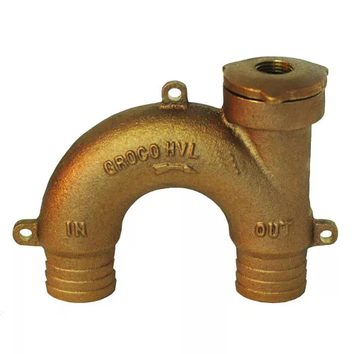 HVL-1500 GROCO Bronze Vented Loop - 1-1/2" Hose
