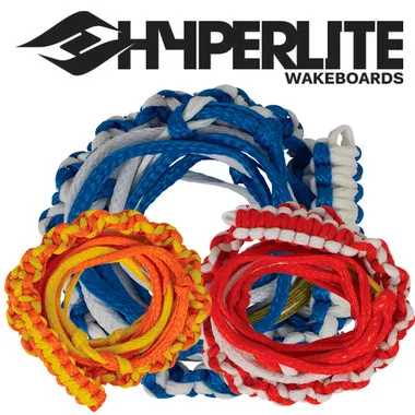 Hyperlite 20' Hyper-Braid Knotted Wakesurf Rope