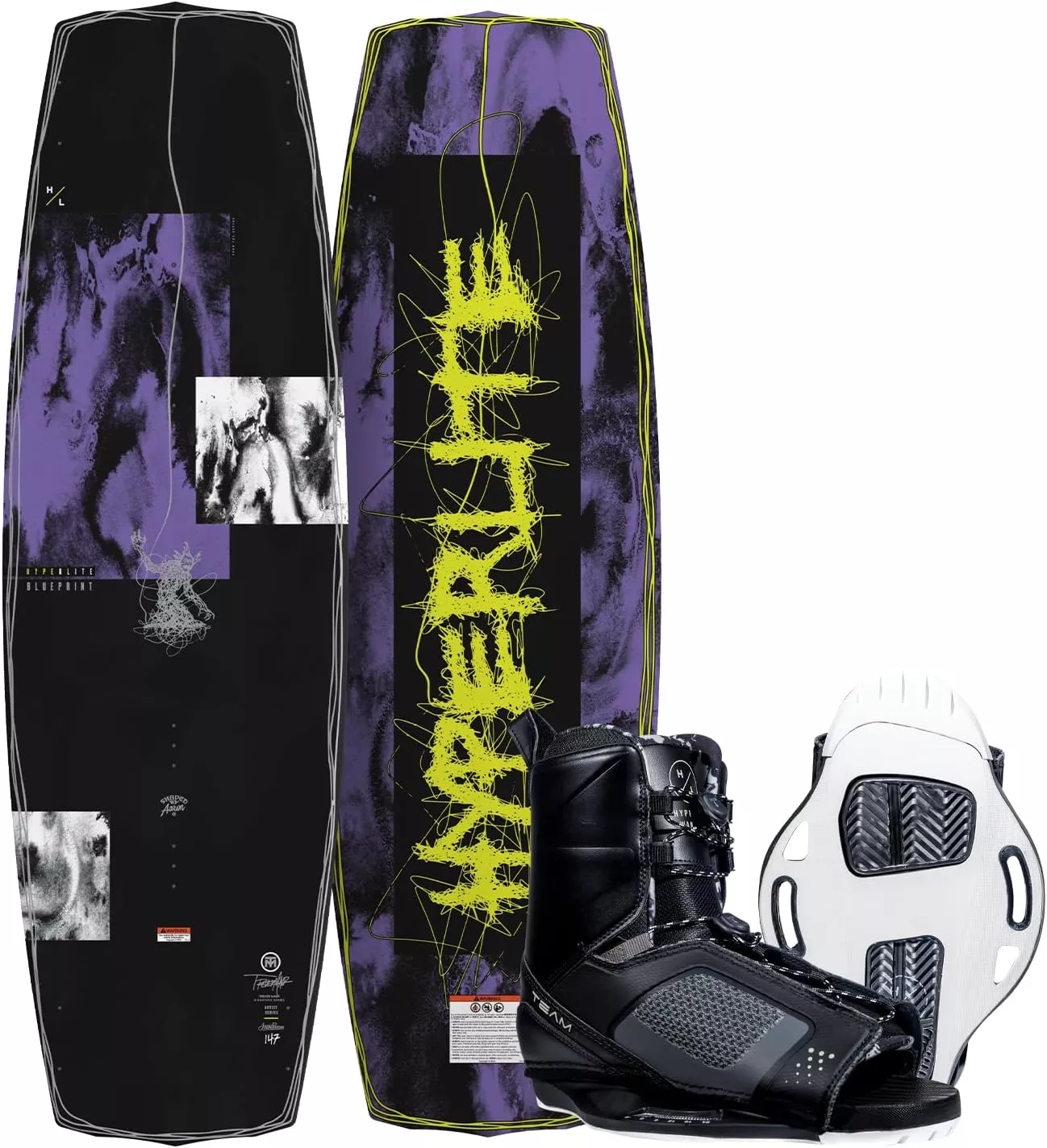 Hyperlite Blueprint Wakeboard with Team OT Binding