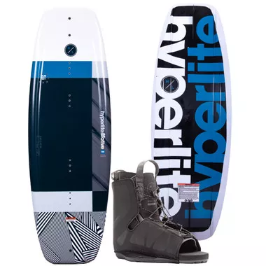 Hyperlite Motive 140cm Wakeboard Package with Frequency Bindings - 2025