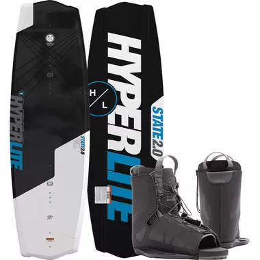 Hyperlite State 2.0 140cm Wakeboard Packagewith Frequency Bindings -2026