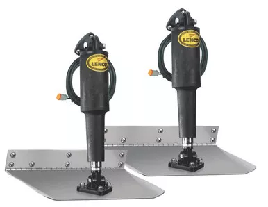 Lenco 12"x30" Standard Mount Trim Tab Kit 12v Requires Switch - 15010-101