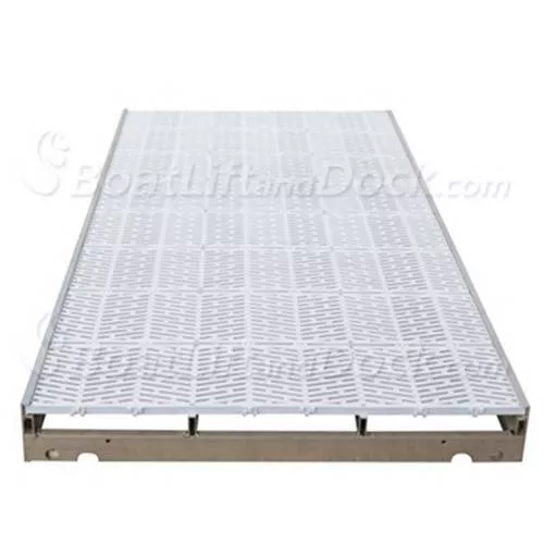 LochDock 4' x 12' Section with White Sure-Step - 55-11240