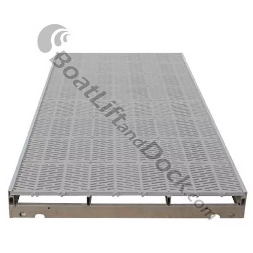 LochDock 4' x 8' Section with Gray Sure-Step - 55-11171