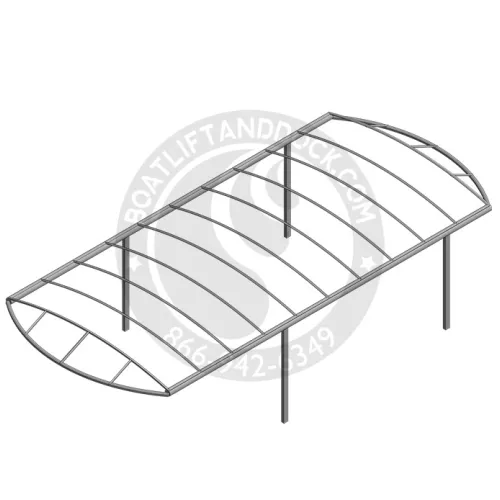 LSP 24' x 108" Canopy Frame - 24AF108-B