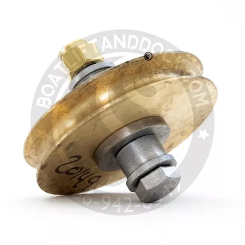 LSP Single Brass Pulley - 2 inch Cradle - 20149