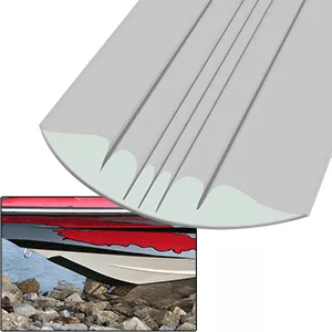 Megaware KeelGuard - 6' - Light Gray