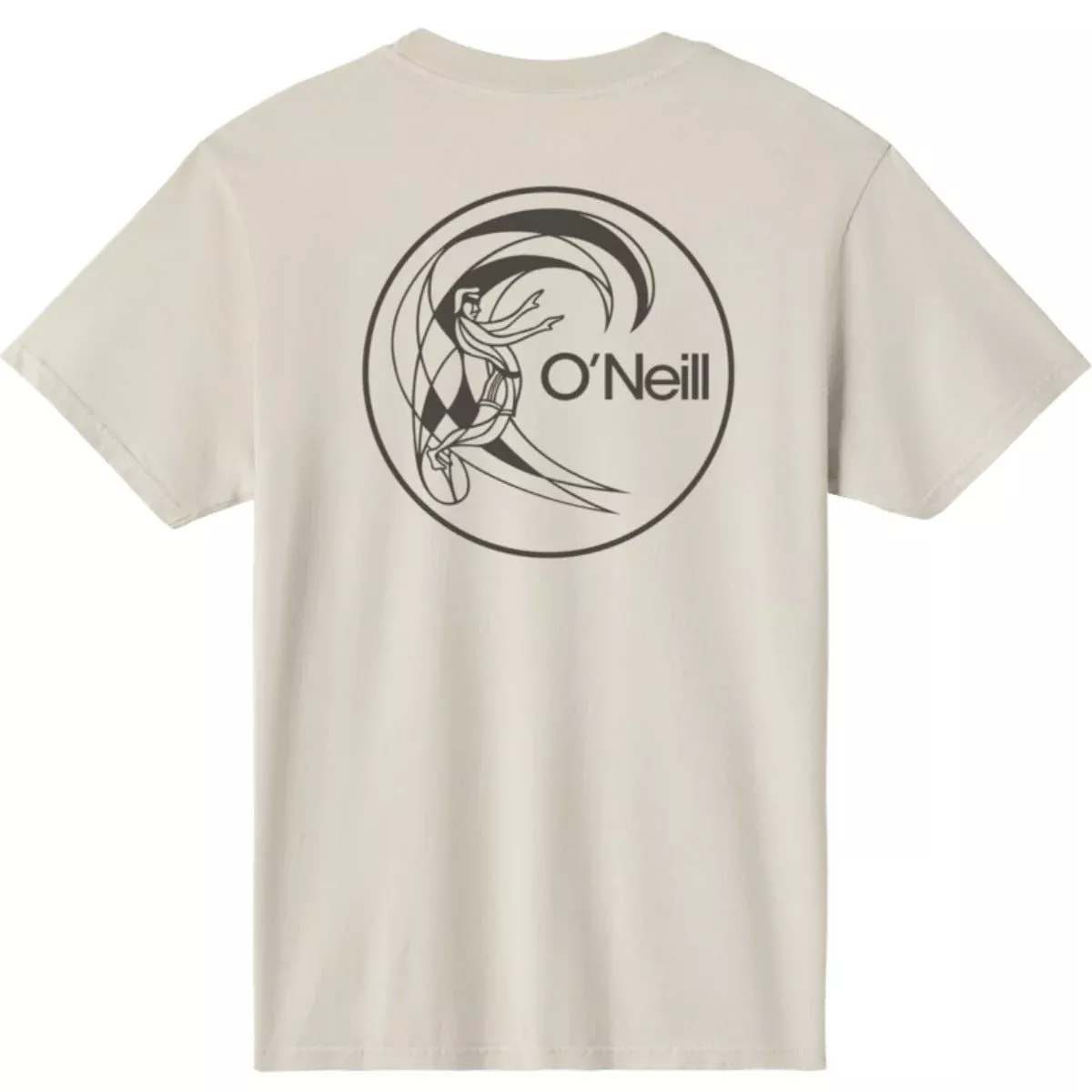 O'Neill OG Circle Surfer Tee in Light Khaki