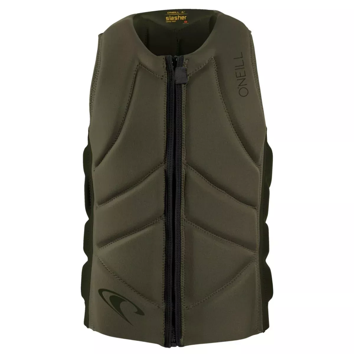 O'Neill Slasher Comp Vest in Army/Ranger