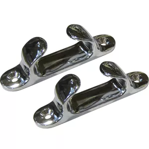 Perko 4' Straight Chock - Chrome Plated Zinc