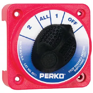Perko Compact Battery Switch No Lock 8511Dp
