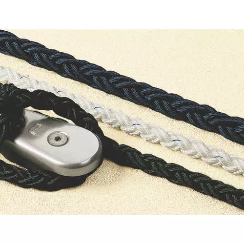 Plastimo 51388 - 8-strand Black Polyester Rope Ø10mm 220m