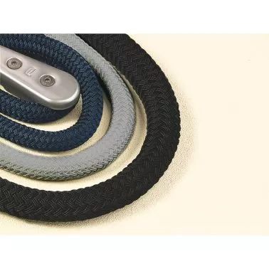 Plastimo 53231 - Double Braid Polyester Black Ø 14 mm 110m